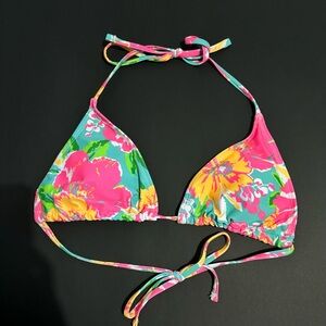 Tropical bikini top